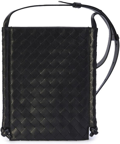 Bottega Veneta Men's Flat Loop Bag in Black | 776504V2HL1