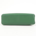 FENDI Micro Peekaboo Leather 2Way Bag Hand Bag Green 8M0355