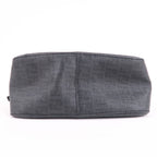 FENDI Zucchino Mamma Baguette PVC Leather Hand Bag Black 8BR180