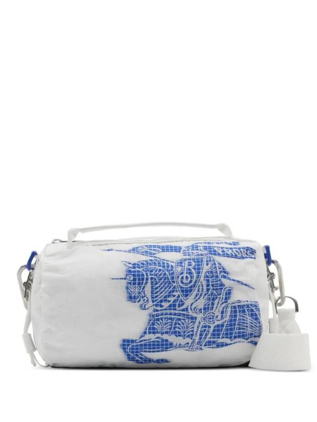 Burberry EDK Print Small Duffel Bag White