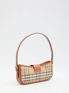 Burberry Check Shoulder Bag Brown