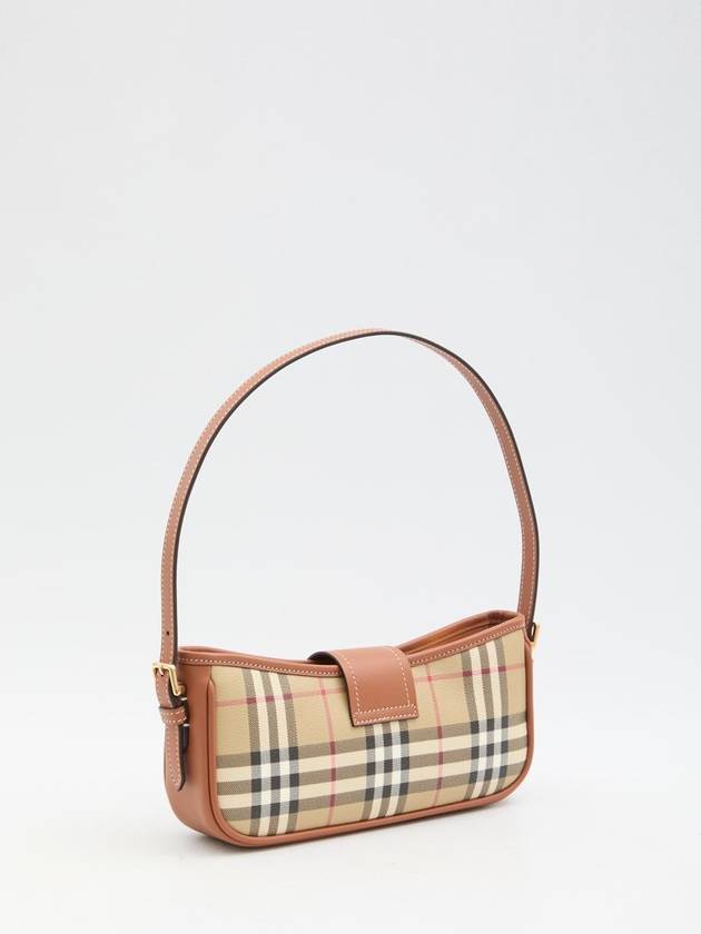 Burberry Check Shoulder Bag Brown