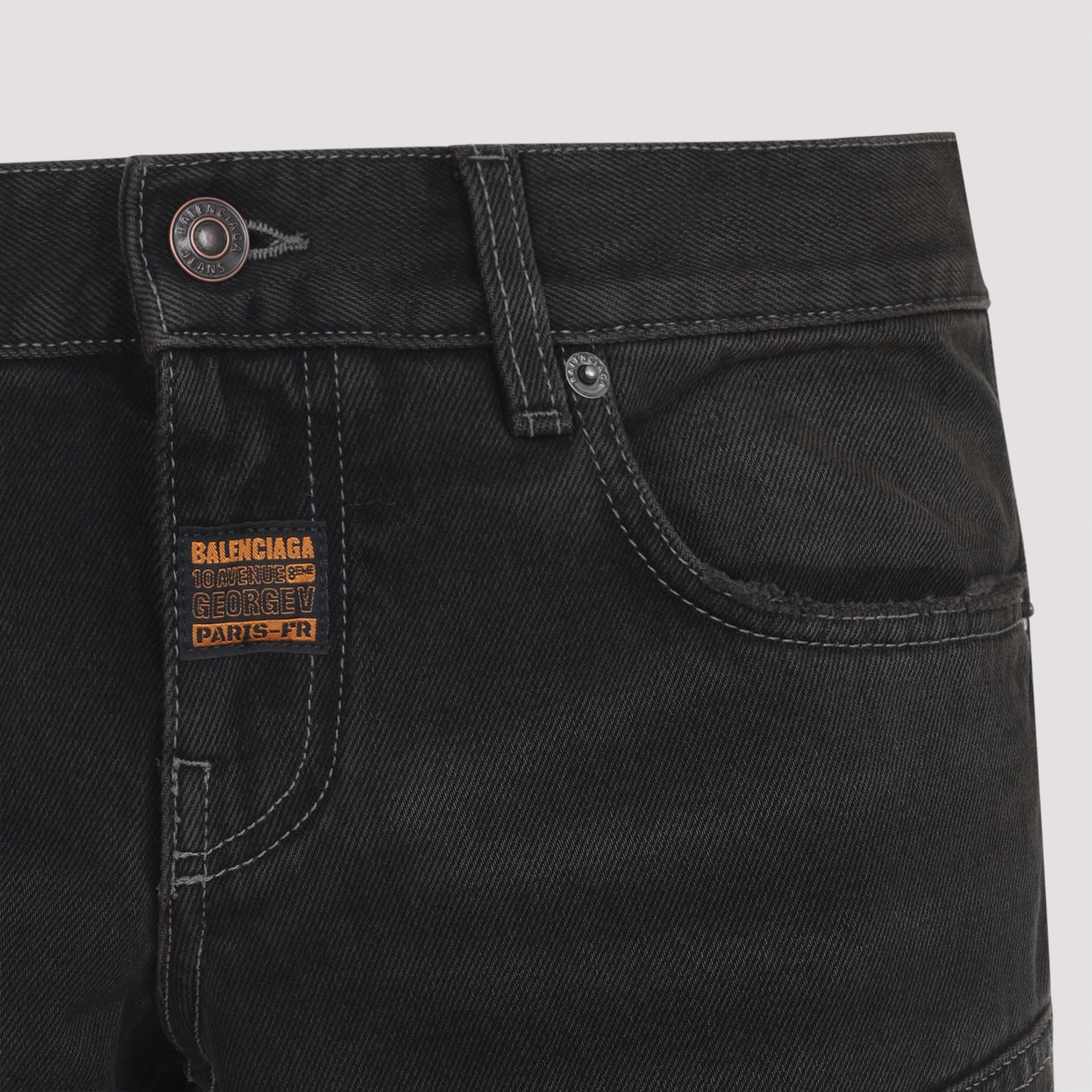 Balenciaga Fitted Low Waist Pants Men