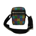 Gucci GG Psychedelic Mini Messenger Bag GG Psychedelic Canvas Shoulder Bag