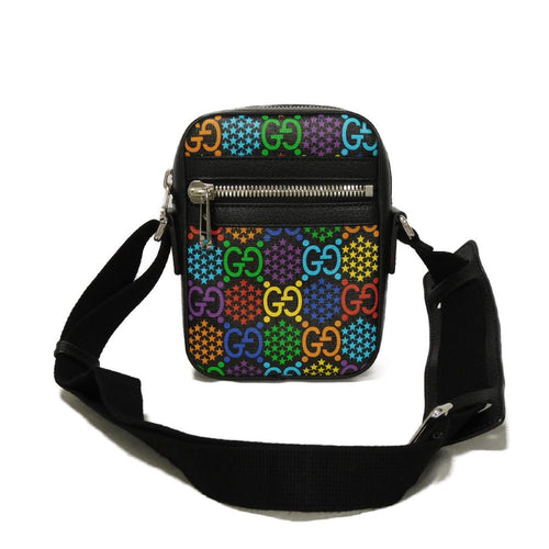 Gucci GG Psychedelic Mini Messenger Bag GG Psychedelic Canvas Shoulder Bag