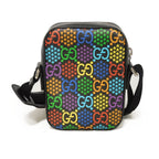 Gucci GG Psychedelic Mini Messenger Bag GG Psychedelic Canvas Shoulder Bag