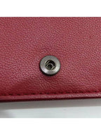 Bottega Veneta 598290 Red Intrecciato WOC Mini Cross Bag