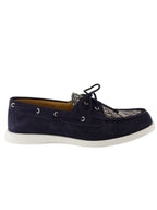 Granville Suede Boat Navy Dior