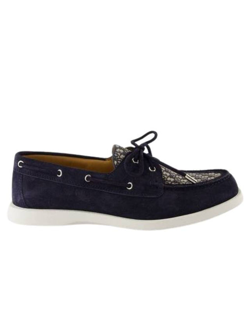Granville Suede Boat Navy Dior