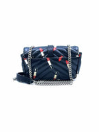 YVES SAINT LAURENT Black Leather Handbag