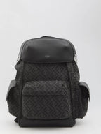 Fendi Drive FF Logo Backpack Black