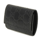 Gucci Gucci Signature Calf Leather Key Case