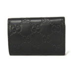 Gucci Gucci Signature Calf Leather Key Case