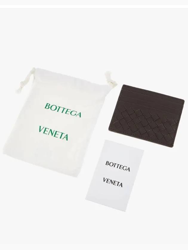 Bottega Veneta Intrecciato Card Wallet Brown