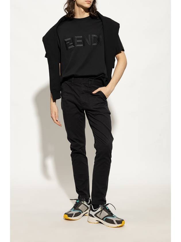Fendi Faster Low Top Sneakers