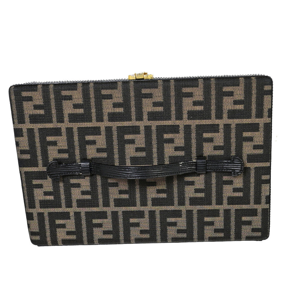Fendi Zucca  Canvas Briefcase Bag ()