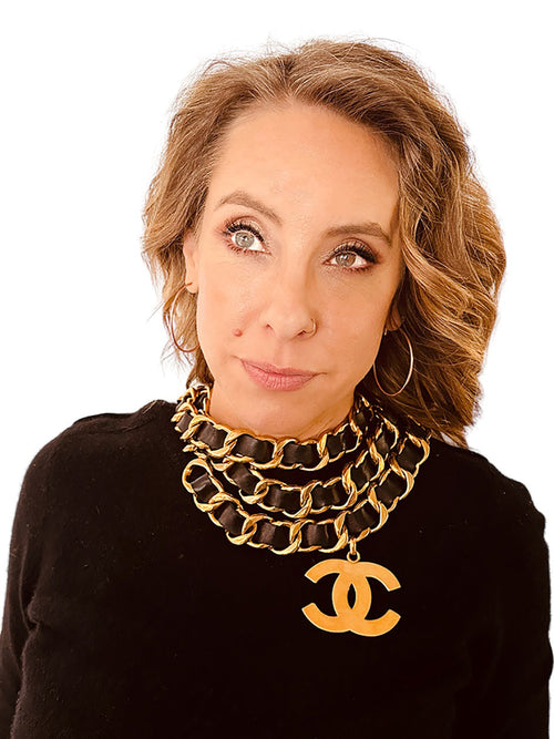 Chanel Victoire de CASTELLANE Collection 28 CC Charm Chain Belt Necklace