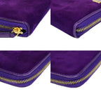 Fendi Zucca  Suede Wallet  ()
