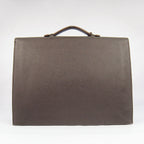 Hermes Briefcases 2813 Unisex Briefcase Coffee
