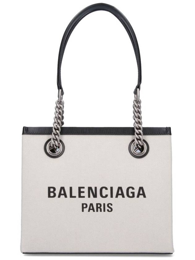 Balenciaga Duty Free Tote Bag White