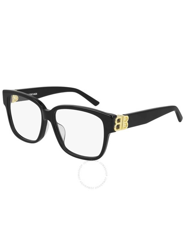 Balenciaga Women's Square Metal Glasses Brown