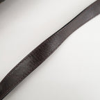 FENDI Zucchino Mamma Baguette Canvas Leather Bag Brown Black 26325