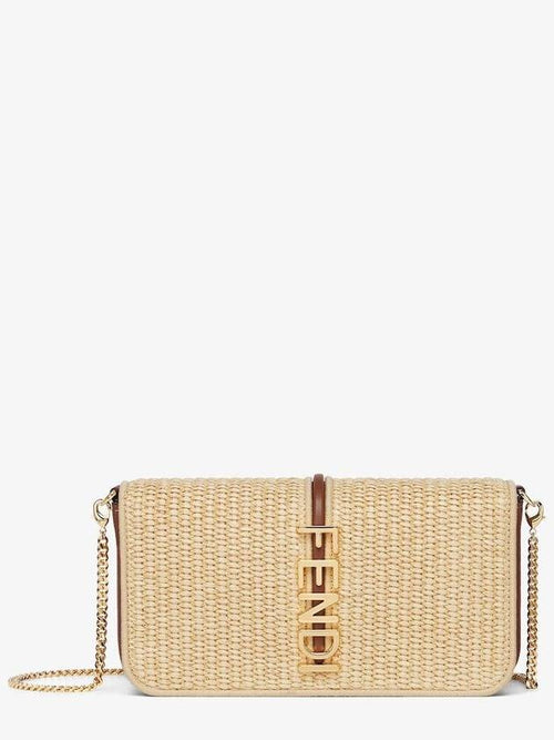 Fendi FENDI FENDIGRAPHY WALLET ON CHAIN