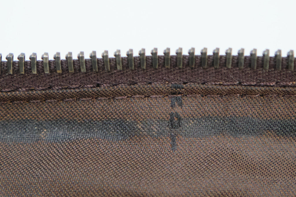 Fendi Zucchino Canvas Handbag - '10s