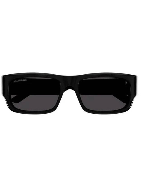Balenciaga Eyewear Logo Square Sunglasses Black
