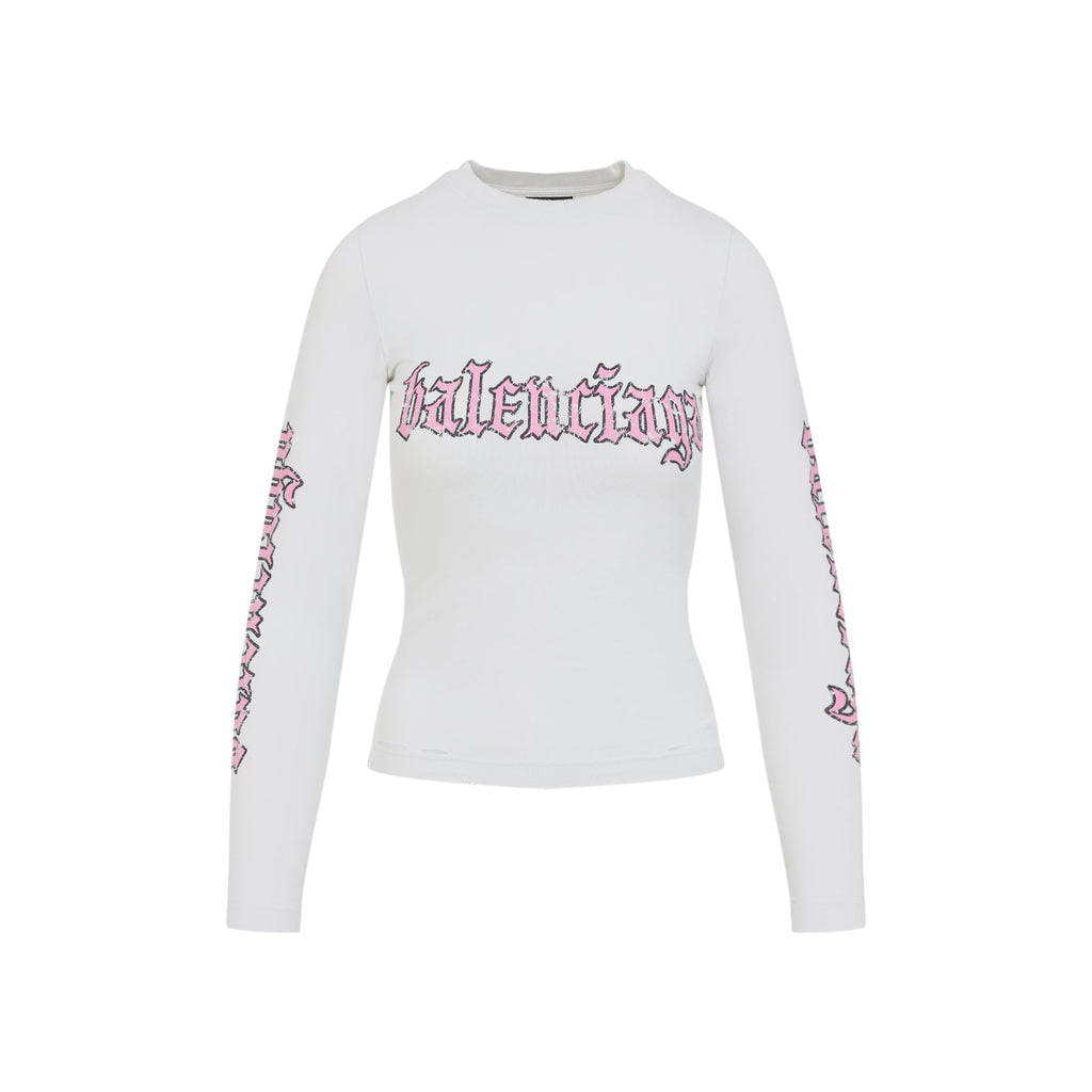 Balenciaga Ls Fitted T-Shirt Women