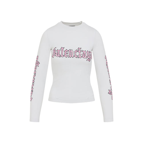 Balenciaga Ls Fitted T-Shirt Women