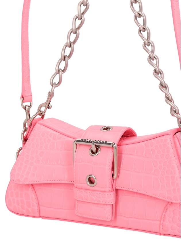 Balenciaga chain shoulder bag pink