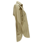 Christian Dior Jardin dhiver khaki bird flower dress shirt