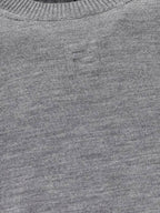 Fendi Crew Neck Wool Sweatshirt Grey