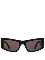 Balenciaga Eyewear Logo Print Square Frame Sunglasses BB0301S