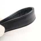 FENDI Mamma Baguette Leather Hand Bag Shoulder Bag Black Green