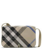Burberry Snip Check Cross Bag Lichen