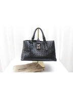 Bottega Veneta Black Roman shoulder bag 337303