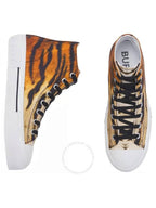 Burberry Burberry Ladies Tiger print High top Sneakers Brand Size 35 US Size 5