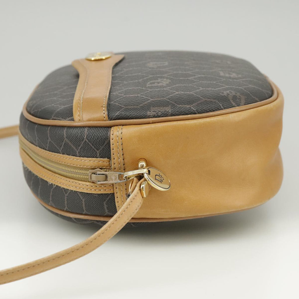 Dior Honeycomb  Canvas Shoulder Bag (Pre-Owned)