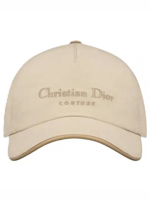 Couture Base Ball Cap Blue Beige Dior