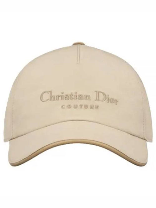 Couture Base Ball Cap Blue Beige Dior