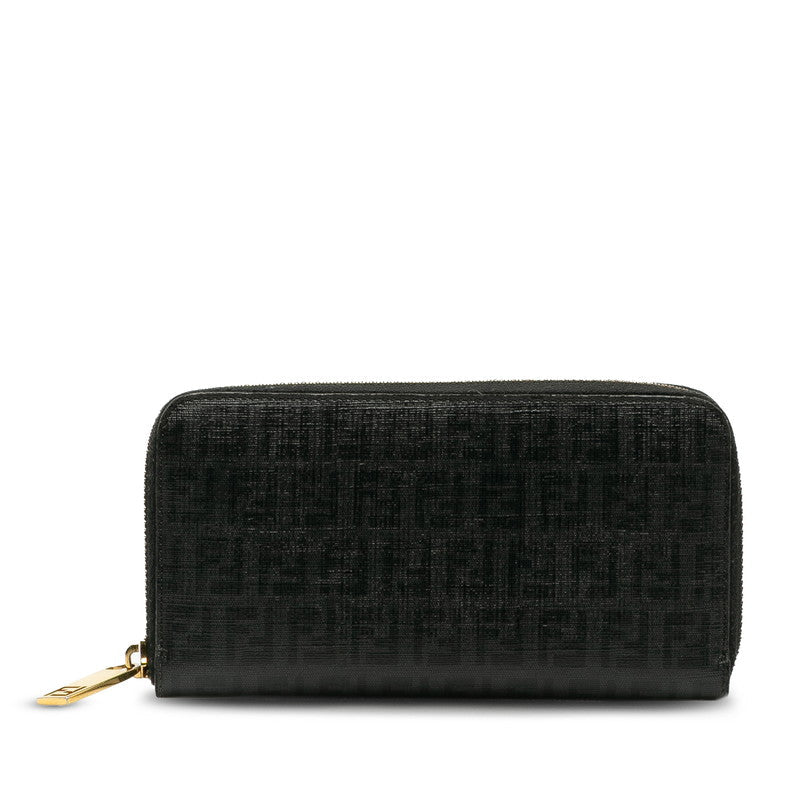FENDI Long Wallet in Leather Black 8M0024 Ladies