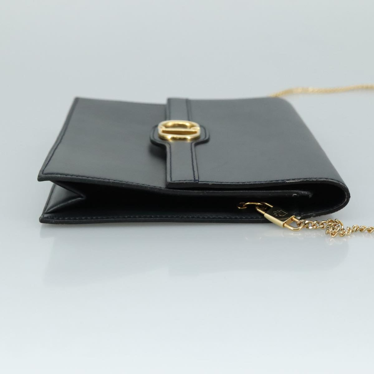 Dior Cd Leather Shoulder Bag (Pre-Owned)