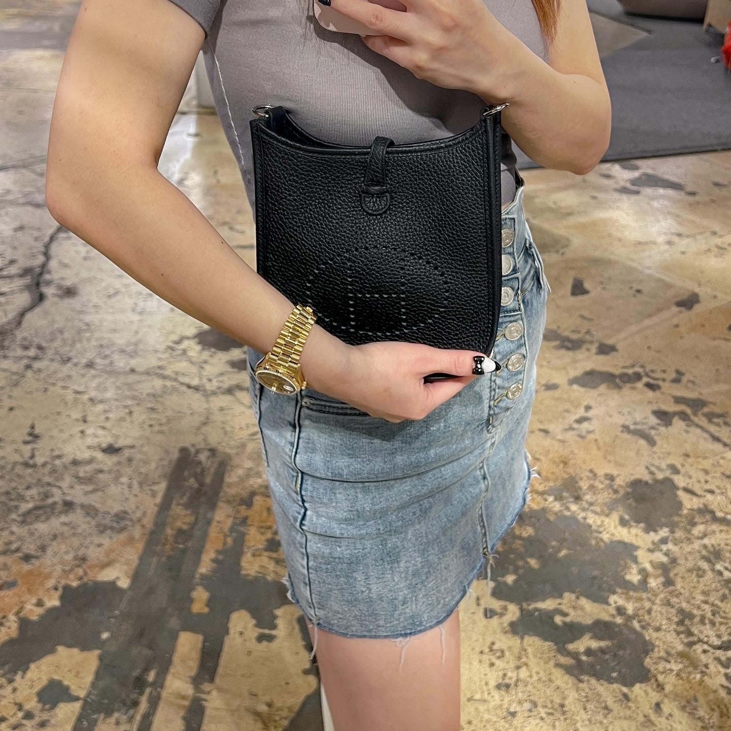 Hermes Evelyn 16 Black