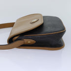 Dior Honeycomb  Canvas Shoulder Bag (Pre-Owned)