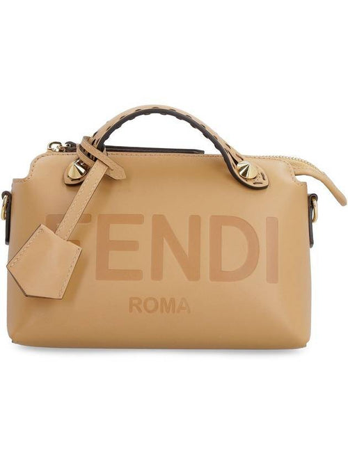 Fendi By The Way Boston Shoulder Bag Brown