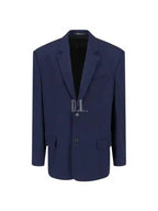 Balenciaga Regular Tailored Jacket Navy