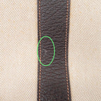 HERMES Garden Party Toile Ash Leather PM 髫ｨ繝ｻ・ｽ・｡ I  Stamped Beige