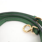 FENDI Micro Peekaboo Leather 2Way Bag Hand Bag Green 8M0355